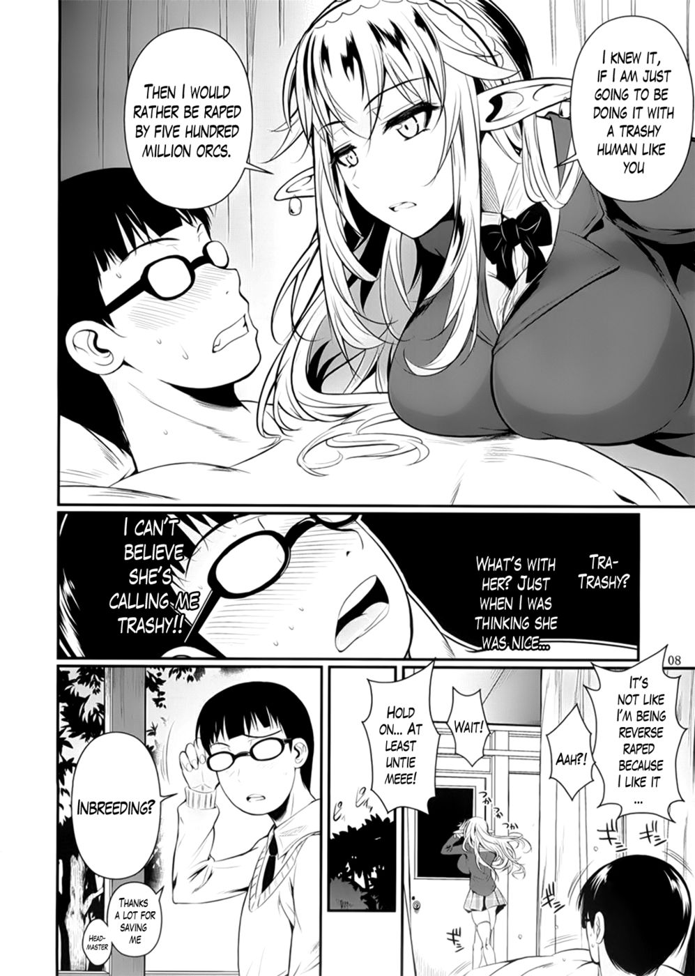 Hentai Manga Comic-High Elf x High School-Read-8